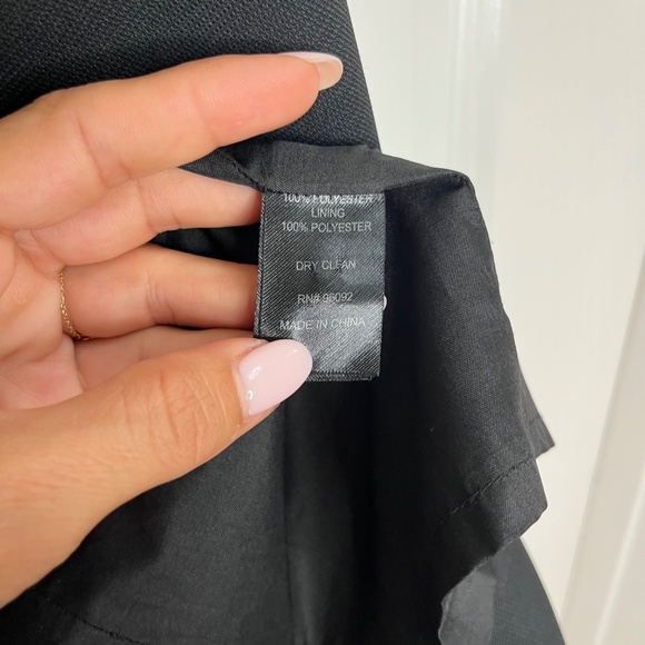 Lila Rose Black Sleeveless Tie-Waist Vest Blazer XS - Picture 9 of 10